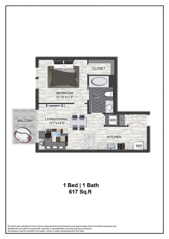 Floor plan layout diagram for A2